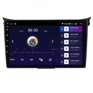 Navigatie dedicata cu Android Hyundai i30 2011 - 2017, 6GB RAM, Radio GPS Dual Zone, Display HD IPS 9" Touchscreen, Internet Wi-Fi si slot SIM 4G, Bluetooth, MirrorLink, USB, Waze