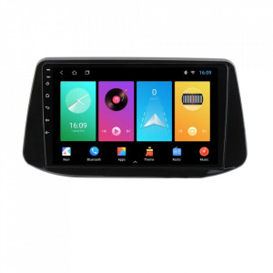 Navigatie dedicata cu Android Hyundai i30 dupa 2017, 2GB RAM, Radio GPS Dual Zone, Display HD 9" Touchscreen, Internet Wi-Fi, Bluetooth, MirrorLink, USB, Waze