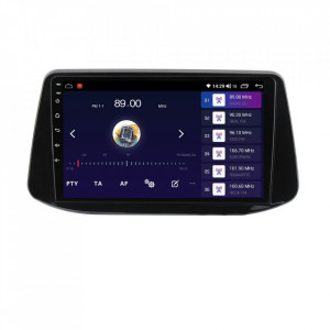 Navigatie dedicata cu Android Hyundai i30 dupa 2017, 8GB RAM, Radio GPS Dual Zone, Display HD IPS 9" Touchscreen, Internet Wi-Fi si slot SIM 4G, Bluetooth, MirrorLink, USB, Waze