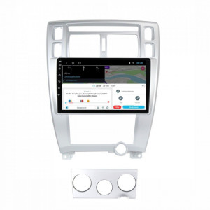 Navigatie dedicata cu Android Hyundai Tucson 2004 - 2011, 1GB RAM, Radio GPS Dual Zone, Display HD 10" Touchscreen, Internet Wi-Fi, Bluetooth, MirrorLink, USB, Waze