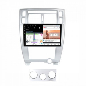 Navigatie dedicata cu Android Hyundai Tucson 2004 - 2011, 2GB RAM, Radio GPS Dual Zone, Display HD 10" Touchscreen, Internet Wi-Fi, Bluetooth, MirrorLink, USB, Waze