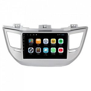 Navigatie dedicata cu Android Hyundai Tucson 2015 - 2018, 2GB RAM, Radio GPS Dual Zone, Display HD 9" Touchscreen, Internet Wi-Fi, Bluetooth, MirrorLink, USB, Waze