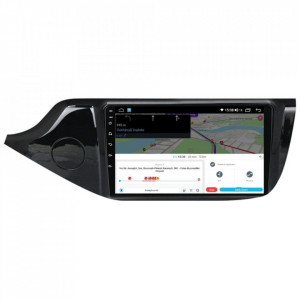 Navigatie dedicata cu Android KIA Ceed 2012 - 2018, 4GB RAM, Radio GPS Dual Zone, Display HD IPS 9" Touchscreen, Internet Wi-Fi si slot SIM 4G, Bluetooth, MirrorLink, USB, Waze