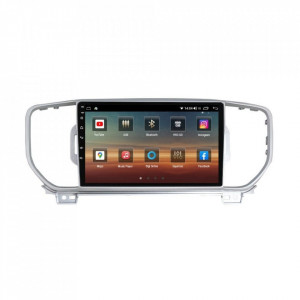 Navigatie dedicata cu Android KIA Sportage 2016 - 2018, 4GB RAM, Radio GPS Dual Zone, Display HD IPS 9" Touchscreen, Internet Wi-Fi si slot SIM 4G, Bluetooth, MirrorLink, USB, Waze