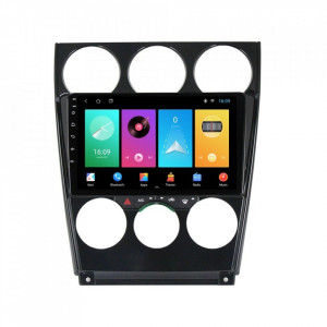 Navigatie dedicata cu Android Mazda 6 2002 - 2008, 1GB RAM, Radio GPS Dual Zone, Display HD 9" Touchscreen, Internet Wi-Fi, Bluetooth, MirrorLink, USB, Waze