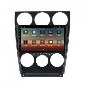 Navigatie dedicata cu Android Mazda 6 2002 - 2008, 8GB RAM, Radio GPS Dual Zone, Display HD IPS 9" Touchscreen, Internet Wi-Fi si slot SIM 4G, Bluetooth, MirrorLink, USB, Waze