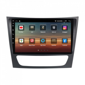 Navigatie dedicata cu Android Mercedes CLS C219 2004 - 2011, 6GB RAM, Radio GPS Dual Zone, Display HD IPS 9" Touchscreen, Internet Wi-Fi si slot SIM 4G, Bluetooth, MirrorLink, USB, Waze