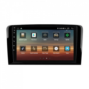 Navigatie dedicata cu Android Mercedes M-Class ML W164 2005 - 2012, 4GB RAM, Radio GPS Dual Zone, Display HD IPS 9" Touchscreen, Internet Wi-Fi si slot SIM 4G, Bluetooth, MirrorLink, USB, Waze