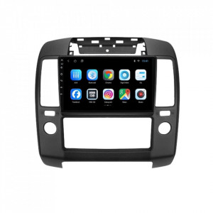 Navigatie dedicata cu Android Nissan Navara D40 2004 - 2014, 1GB RAM, Radio GPS Dual Zone, Display HD 9" Touchscreen, Internet Wi-Fi, Bluetooth, MirrorLink, USB, Waze
