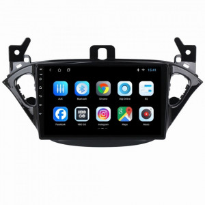 Navigatie dedicata cu Android Opel Corsa E 2014 - 2019, 2GB RAM, Radio GPS Dual Zone, Display HD 9" Touchscreen, Internet Wi-Fi, Bluetooth, MirrorLink, USB, Waze
