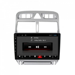 Navigatie dedicata cu Android Peugeot 307 2000 - 2013, 2GB RAM, Radio GPS Dual Zone, Display HD 9" Touchscreen, Internet Wi-Fi, Bluetooth, MirrorLink, USB, Waze