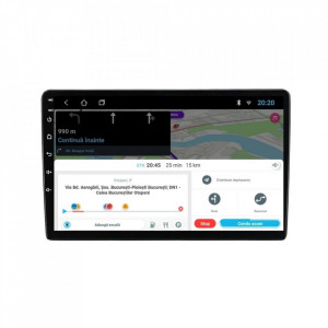 Navigatie dedicata cu Android Peugeot Boxer 2006 - 2020, 1GB RAM, Radio GPS Dual Zone, Display HD 9" Touchscreen, Internet Wi-Fi, Bluetooth, MirrorLink, USB, Waze
