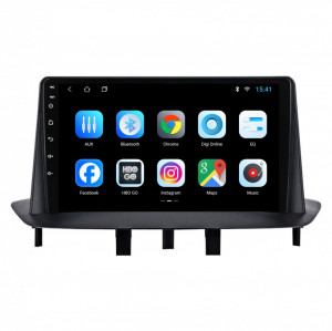 Navigatie dedicata cu Android Renault Fluence 2009 - 2016, 1GB RAM, Radio GPS Dual Zone, Display HD 9" Touchscreen, Internet Wi-Fi, Bluetooth, MirrorLink, USB, Waze