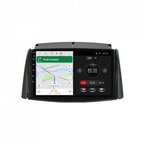 Navigatie dedicata cu Android Renault Koleos 2008 - 2016, 1GB RAM, Radio GPS Dual Zone, Display HD 9" Touchscreen, Internet Wi-Fi, Bluetooth, MirrorLink, USB, Waze