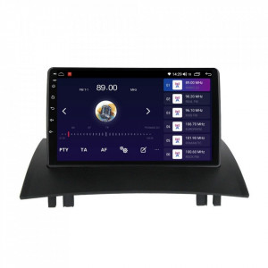 Navigatie dedicata cu Android Renault Megane II 2001 - 2009, 8GB RAM, Radio GPS Dual Zone, Display HD IPS 9" Touchscreen, Internet Wi-Fi si slot SIM 4G, Bluetooth, MirrorLink, USB, Waze