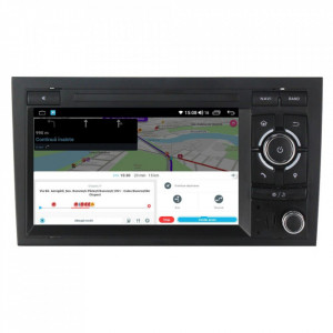Navigatie dedicata cu Android Seat Exeo 2009 - 2013, 1GB RAM, Radio GPS Dual Zone, Display HD 7" Touchscreen, Internet Wi-Fi, Bluetooth, MirrorLink, USB, Waze