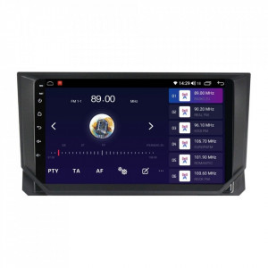 Navigatie dedicata cu Android Seat Ibiza V dupa 2017, 8GB RAM, Radio GPS Dual Zone, Display HD IPS 9" Touchscreen, Internet Wi-Fi si slot SIM 4G, Bluetooth, MirrorLink, USB, Waze