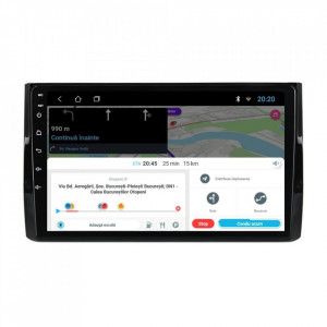 Navigatie dedicata cu Android Skoda Kodiaq dupa 2016, 2GB RAM, Radio GPS Dual Zone, Display HD 10" Touchscreen, Internet Wi-Fi, Bluetooth, MirrorLink, USB, Waze