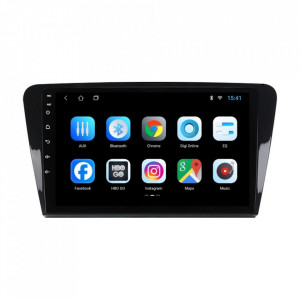 Navigatie dedicata cu Android Skoda Octavia III 2013 - 2020, 1GB RAM, Radio GPS Dual Zone, Display HD 10" Touchscreen, Internet Wi-Fi, Bluetooth, MirrorLink, USB, Waze