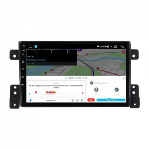 Navigatie dedicata cu Android Suzuki Grand Vitara 2005 - 2015, 8GB RAM, Radio GPS Dual Zone, Display HD IPS 9" Touchscreen, Internet Wi-Fi si slot SIM 4G, Bluetooth, MirrorLink, USB, Waze