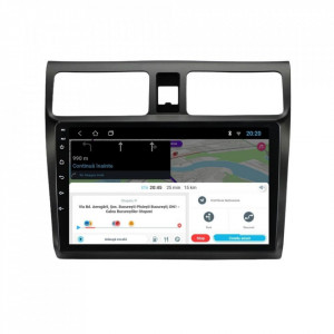 Navigatie dedicata cu Android Suzuki Swift III 2005 - 2010, 2GB RAM, Radio GPS Dual Zone, Display HD 10" Touchscreen, Internet Wi-Fi, Bluetooth, MirrorLink, USB, Waze