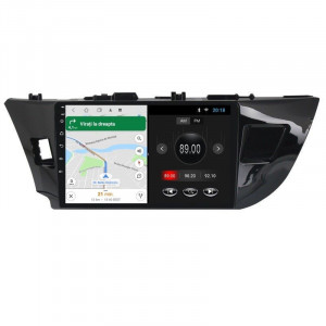 Navigatie dedicata cu Android Toyota Corolla 2013 - 2017, 1GB RAM, Radio GPS Dual Zone, Display HD 10" Touchscreen, Internet Wi-Fi, Bluetooth, MirrorLink, USB, Waze