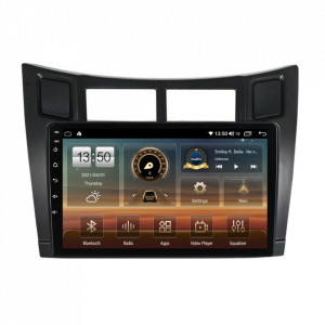 Navigatie dedicata cu Android Toyota Yaris 2006 - 2011, 6GB RAM, Radio GPS Dual Zone, Display HD IPS 9" Touchscreen, Internet Wi-Fi si slot SIM 4G, Bluetooth, MirrorLink, USB, Waze