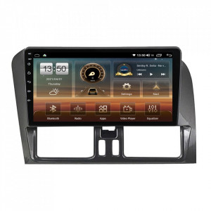 Navigatie dedicata cu Android Volvo XC60 I 2014 - 2017, 4GB RAM, Radio GPS Dual Zone, Display HD IPS 9" Touchscreen, Internet Wi-Fi si slot SIM 4G, Bluetooth, MirrorLink, USB, Waze