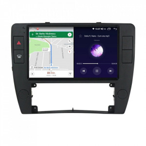 Navigatie dedicata cu Android VW Passat B5.5 2001 - 2005, 4GB RAM, Radio GPS Dual Zone, Display HD IPS 9" Touchscreen, Internet Wi-Fi si slot SIM 4G, Bluetooth, MirrorLink, USB, Waze