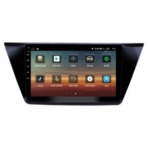 Navigatie dedicata cu Android VW Touran III dupa 2015, 4GB RAM, Radio GPS Dual Zone, Display HD IPS 10" Touchscreen, Internet Wi-Fi si slot SIM 4G, Bluetooth, MirrorLink, USB, Waze