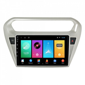 Navigatie dedicata cu Android Citroen C-Elysee 2012 - 2021, 2GB RAM, Radio GPS Dual Zone, Display HD 9" Touchscreen, Internet Wi-Fi, Bluetooth, MirrorLink, USB, Waze