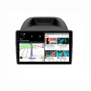 Navigatie dedicata cu Android Ford Ecosport dupa 2018, 4GB RAM, Radio GPS Dual Zone, Display HD IPS 10" Touchscreen, Internet Wi-Fi si slot SIM 4G, Bluetooth, MirrorLink, USB, Waze