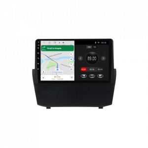 Navigatie dedicata cu Android Ford Fiesta VI 2008 - 2019, 1GB RAM, Radio GPS Dual Zone, Display HD 9" Touchscreen, Internet Wi-Fi, Bluetooth, MirrorLink, USB, Waze