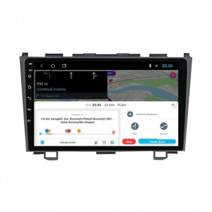 Navigatie dedicata cu Android Honda CR-V III 2006 - 2012, 1GB RAM, Radio GPS Dual Zone, Display HD 9" Touchscreen, Internet Wi-Fi, Bluetooth, MirrorLink, USB, Waze