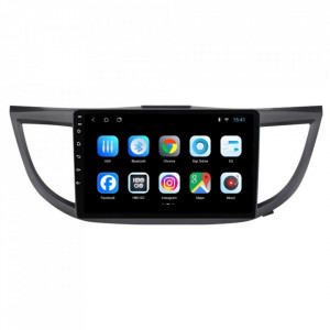 Navigatie dedicata cu Android Honda CR-V IV 2012 - 2018, 1GB RAM, Radio GPS Dual Zone, Display HD 10" Touchscreen, Internet Wi-Fi, Bluetooth, MirrorLink, USB, Waze