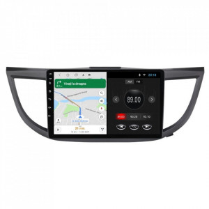 Navigatie dedicata cu Android Honda CR-V IV 2012 - 2018, 2GB RAM, Radio GPS Dual Zone, Display HD 10" Touchscreen, Internet Wi-Fi, Bluetooth, MirrorLink, USB, Waze