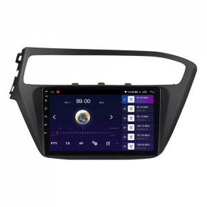Navigatie dedicata cu Android Hyundai i20 2018 - 2020, 4GB RAM, Radio GPS Dual Zone, Display HD IPS 9" Touchscreen, Internet Wi-Fi si slot SIM 4G, Bluetooth, MirrorLink, USB, Waze