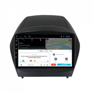 Navigatie dedicata cu Android Hyundai ix35 2009 - 2015, 1GB RAM, Radio GPS Dual Zone, Display HD 9" Touchscreen, Internet Wi-Fi, Bluetooth, MirrorLink, USB, Waze
