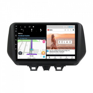 Navigatie dedicata cu Android Hyundai Tucson 2018 - 2020, 2GB RAM, Radio GPS Dual Zone, Display HD 10" Touchscreen, Internet Wi-Fi, Bluetooth, MirrorLink, USB, Waze