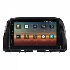 Navigatie dedicata cu Android Mazda CX-5 2011 - 2017, 4GB RAM, Radio GPS Dual Zone, Display HD IPS 9" Touchscreen, Internet Wi-Fi si slot SIM 4G, Bluetooth, MirrorLink, USB, Waze