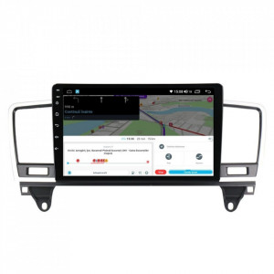 Navigatie dedicata cu Android Mercedes M-Class ML W166 2011 - 2015, 8GB RAM, Radio GPS Dual Zone, Display HD IPS 9" Touchscreen, Internet Wi-Fi si slot SIM 4G, Bluetooth, MirrorLink, USB, Waze
