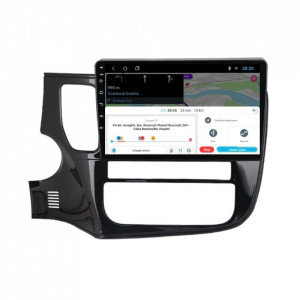 Navigatie dedicata cu Android Mitsubishi Outlander III 2012 - 2019, 2GB RAM, Radio GPS Dual Zone, Display HD 10" Touchscreen, Internet Wi-Fi, Bluetooth, MirrorLink, USB, Waze