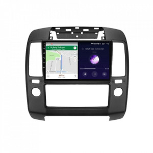 Navigatie dedicata cu Android Nissan Navara D40 2004 - 2014, 6GB RAM, Radio GPS Dual Zone, Display HD IPS 9" Touchscreen, Internet Wi-Fi si slot SIM 4G, Bluetooth, MirrorLink, USB, Waze