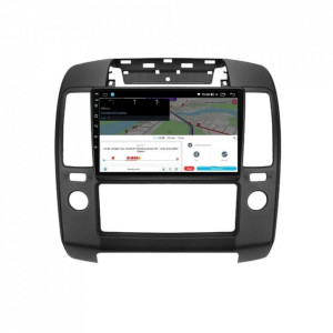 Navigatie dedicata cu Android Nissan Navara D40 2004 - 2014, 6GB RAM, Radio GPS Dual Zone, Display HD IPS 9" Touchscreen, Internet Wi-Fi si slot SIM 4G, Bluetooth, MirrorLink, USB, Waze