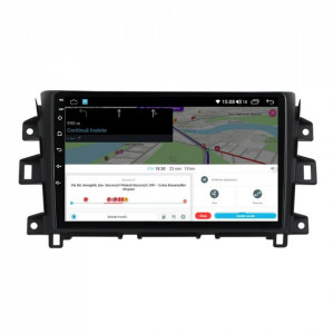 Navigatie dedicata cu Android Nissan Navara / NP300 D23 dupa 2014, 4GB RAM, Radio GPS Dual Zone, Display HD IPS 9" Touchscreen, Internet Wi-Fi si slot SIM 4G, Bluetooth, MirrorLink, USB, Waze