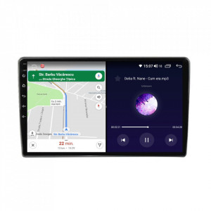 Navigatie dedicata cu Android Opel Corsa C 2000 - 2006, 8GB RAM, Radio GPS Dual Zone, Display HD IPS 9" Touchscreen, Internet Wi-Fi si slot SIM 4G, Bluetooth, MirrorLink, USB, Waze