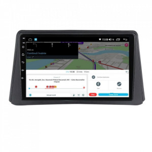 Navigatie dedicata cu Android Opel Mokka A 2012 - 2016, 4GB RAM, Radio GPS Dual Zone, Display HD IPS 9" Touchscreen, Internet Wi-Fi si slot SIM 4G, Bluetooth, MirrorLink, USB, Waze