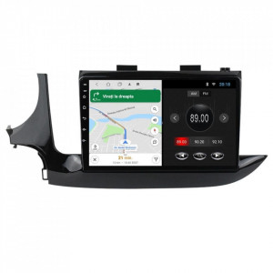 Navigatie dedicata cu Android Opel Mokka A 2016 - 2020, 2GB RAM, Radio GPS Dual Zone, Display HD 9" Touchscreen, Internet Wi-Fi, Bluetooth, MirrorLink, USB, Waze