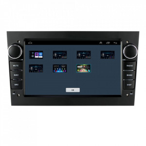 Navigatie dedicata cu Android Opel Signum 2003 - 2008, negru, 1GB RAM, Radio GPS Dual Zone, Display HD 7" Touchscreen, Internet Wi-Fi, Bluetooth, MirrorLink, USB, Waze