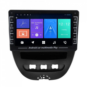 Navigatie dedicata cu Android Peugeot 107 2005 - 2014, 1GB RAM, Radio GPS Dual Zone, Display HD IPS 8" Touchscreen, Internet Wi-Fi, Bluetooth, MirrorLink, USB, Waze